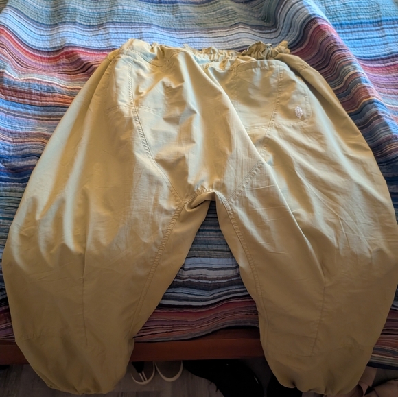 Free People Movement Trekker Pant Women Size L Khakis Brown Oversized Loose Fit - Picture 8 of 8